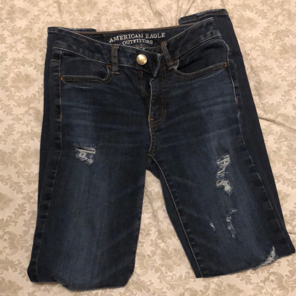 Holy jeans